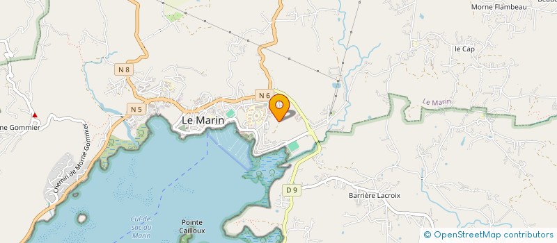 localisation de l'entreprise SCI BATORFI  LE MARIN