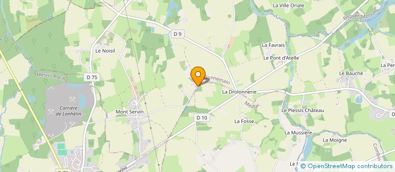 localisation de l'entreprise SCI BATPROBON  BONNEMAIN