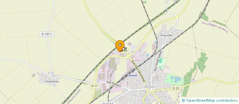 localisation de l'entreprise SCI BATT 37BIS à LES VILLAGES VOVEENS