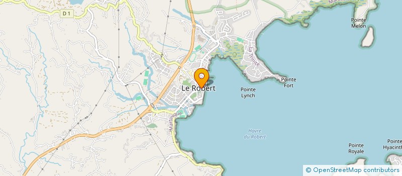 localisation de l'entreprise SCI BATTA à LE ROBERT