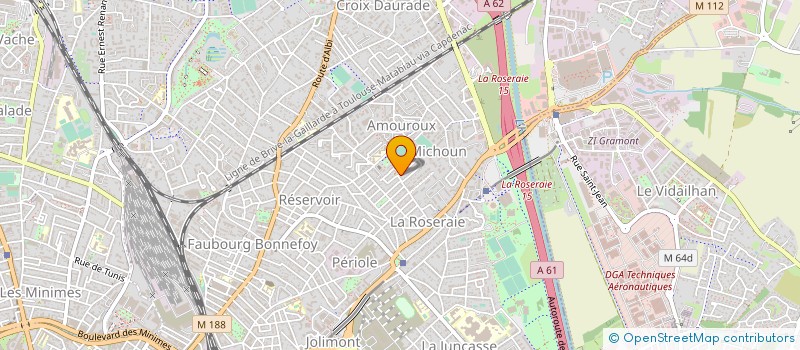 localisation de l'entreprise SCI BATTISTELLA à TOULOUSE