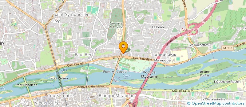 localisation de l'entreprise SCI BATY  LA VILLE-AUX-DAMES