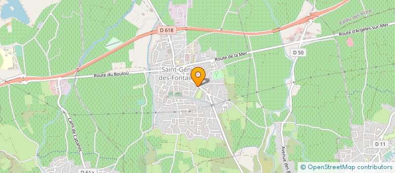 localisation de l'entreprise SCI BAUBOIS  LAROQUE-DES-ALBERES