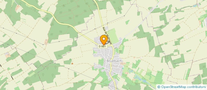 localisation de l'entreprise SCI BAUD & ROMEO  BRUEBACH