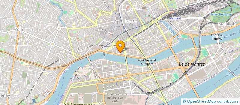 localisation de l'entreprise SCI BAUDIENVILLE  NANTES