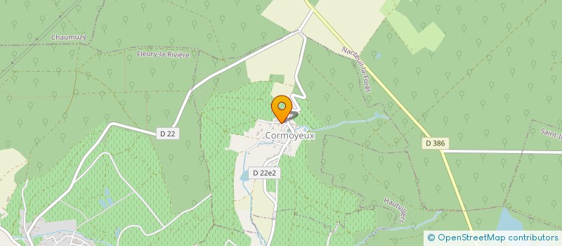 localisation de l'entreprise SCI BAUDIN  CORMOYEUX