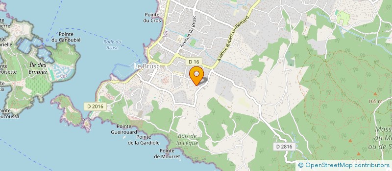 localisation de l'entreprise SCI BAUDON VALETTE à SIX-FOURS-LES-PLAGES