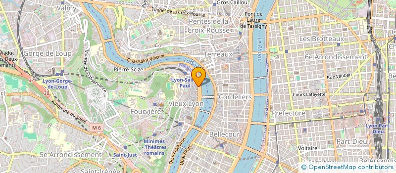 localisation de l'entreprise SCI BAUDRAND à LYON