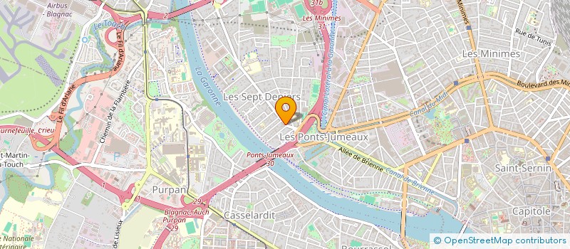 localisation de l'entreprise SCI BAUDRAND à TOULOUSE