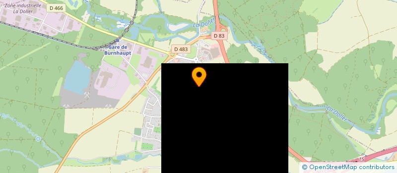 localisation de l'entreprise SCI BAUER  BURNHAUPT-LE-HAUT