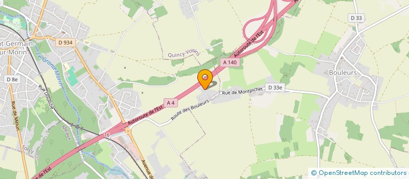 localisation de l'entreprise SCI BAUGAUDIN à COUILLY-PONT-AUX-DAMES