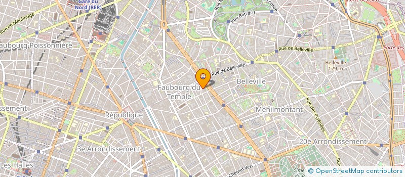 localisation de l'entreprise SCI BAULAS  PARIS