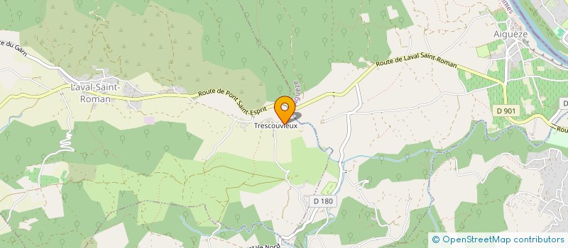 localisation de l'entreprise SCI BAUMANN & FILS & FILLES  LAVAL-SAINT-ROMAN