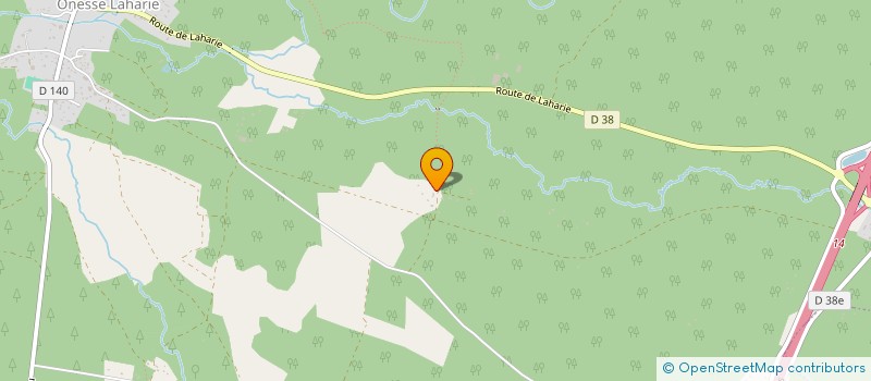 localisation de l'entreprise SCI BAUP-BURR  ONESSE-LAHARIE