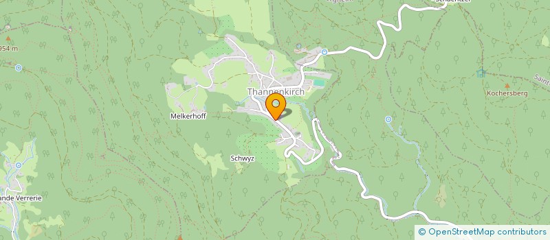 localisation de l'entreprise SCI BAUR - JEANNIN  THANNENKIRCH