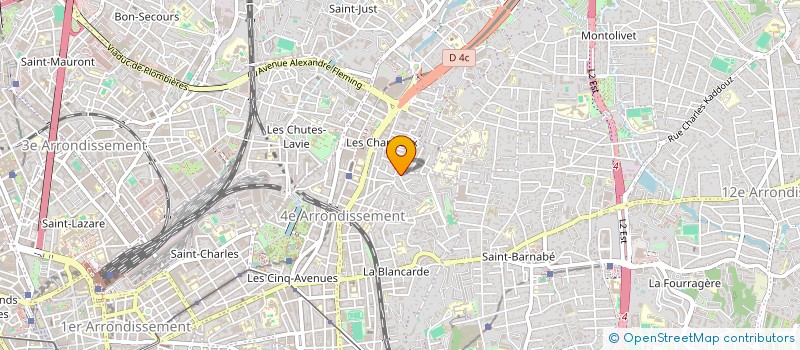 localisation de l'entreprise SCI BAUSSENQUE P18 à MARSEILLE