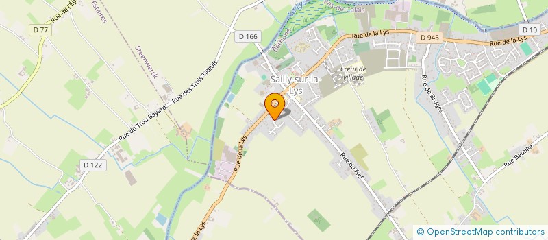 localisation de l'entreprise SCI BAUVILLYS  LAVENTIE