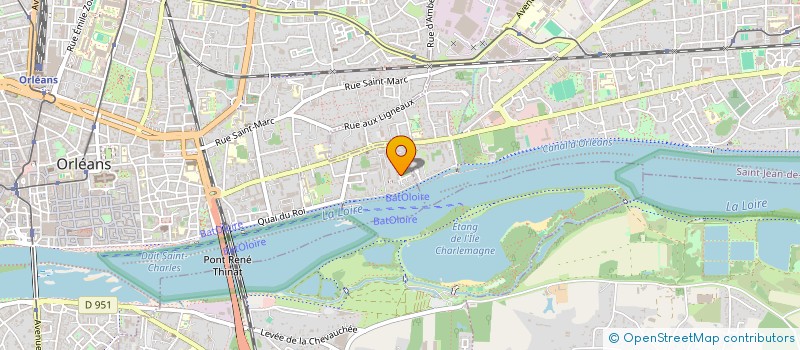 localisation de l'entreprise SCI BAVALTO à ORLEANS