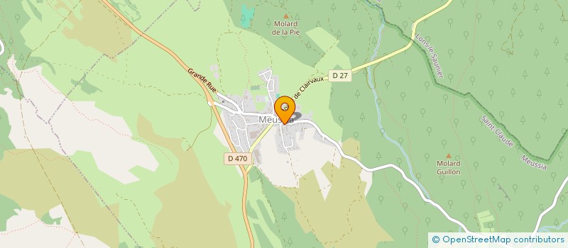 localisation de l'entreprise SCI BAVOUX  MEUSSIA