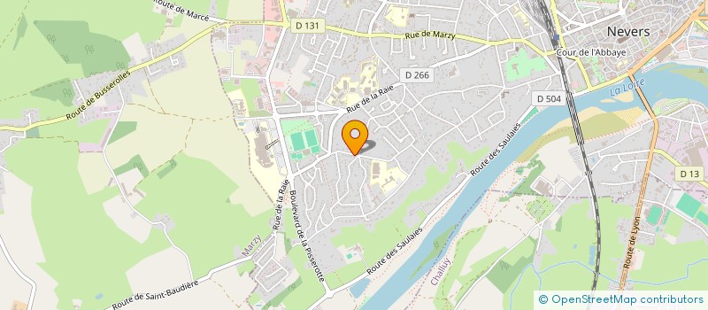 localisation de l'entreprise SCI BAVY BRETON à NEVERS