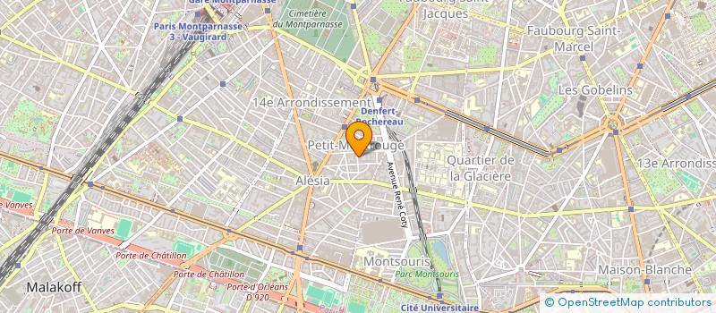 localisation de l'entreprise SCI BAX  PARIS