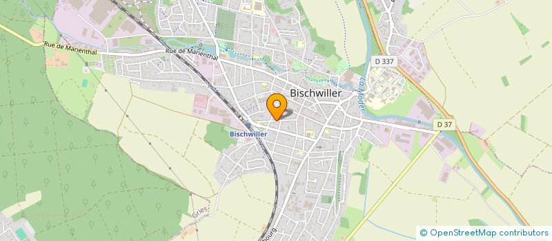 localisation de l'entreprise SCI BAY-OZ  BISCHWILLER