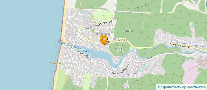 localisation de l'entreprise SCI BAYA 40  MIMIZAN