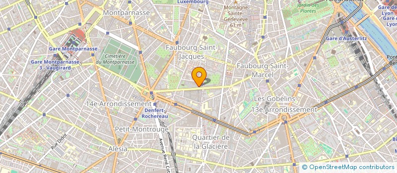 localisation de l'entreprise SCI BAYAC  PARIS