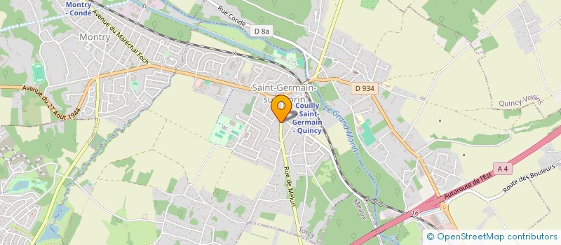 localisation de l'entreprise SCI BAYAMAT  SAINT-GERMAIN-SUR-MORIN