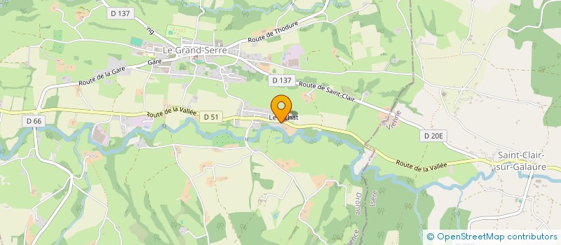 localisation de l'entreprise SCI BAYDISA  SAINT-PAUL-TROIS-CHATEAUX