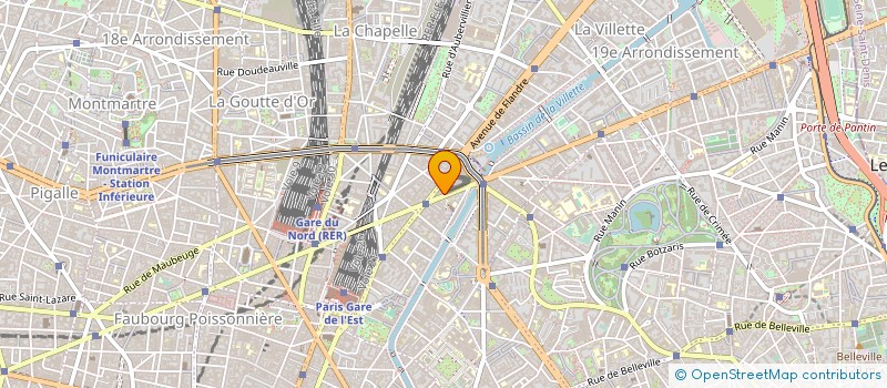 localisation de l'entreprise SCI BAYES à PARIS