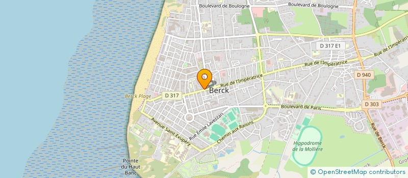 localisation de l'entreprise SCI BAYEUL à BERCK