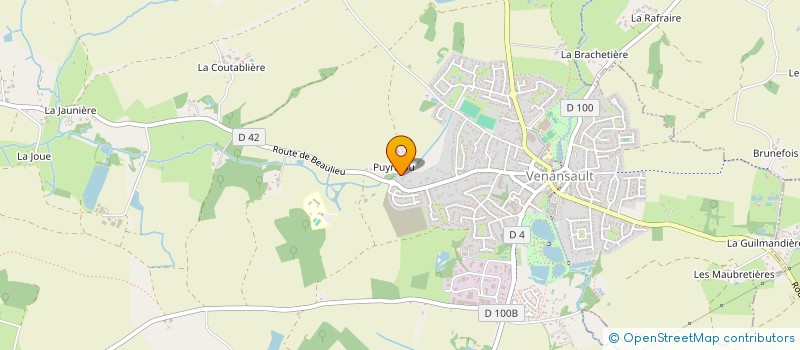 localisation de l'entreprise SCI BAYOCO  VENANSAULT