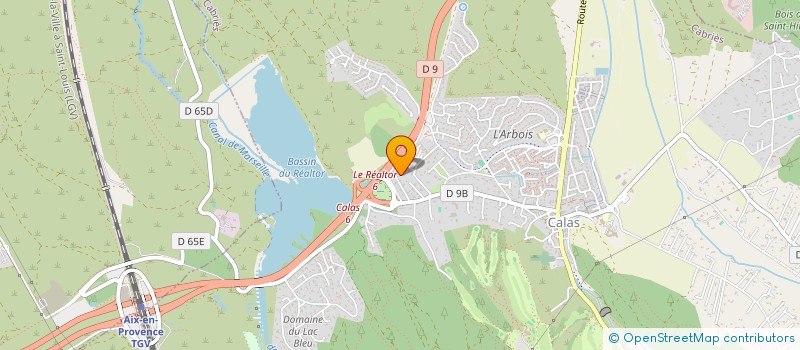 localisation de l'entreprise SCI BAYON  CABRIES