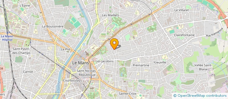 localisation de l'entreprise SCI BAYSA à LE MANS