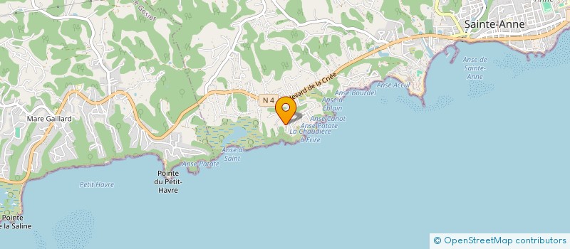 localisation de l'entreprise SCI  BAYSIDE  SAINTE-ANNE