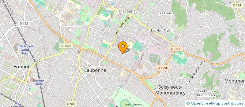 localisation de l'entreprise SCI BAZ à EAUBONNE