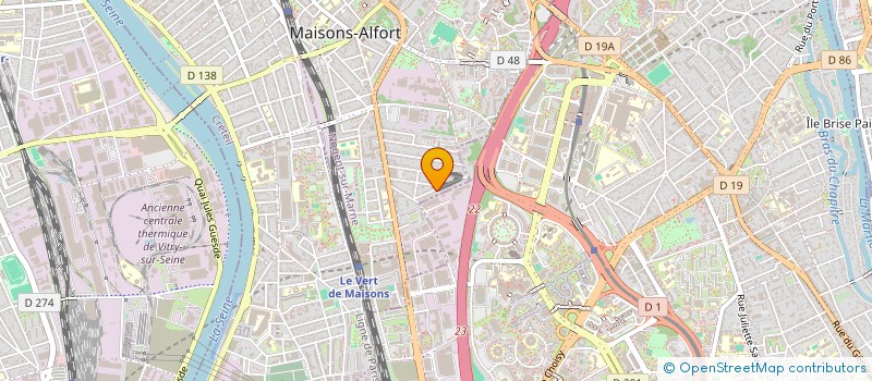 localisation de l'entreprise SCI BAZEILLES à MAISONS-ALFORT