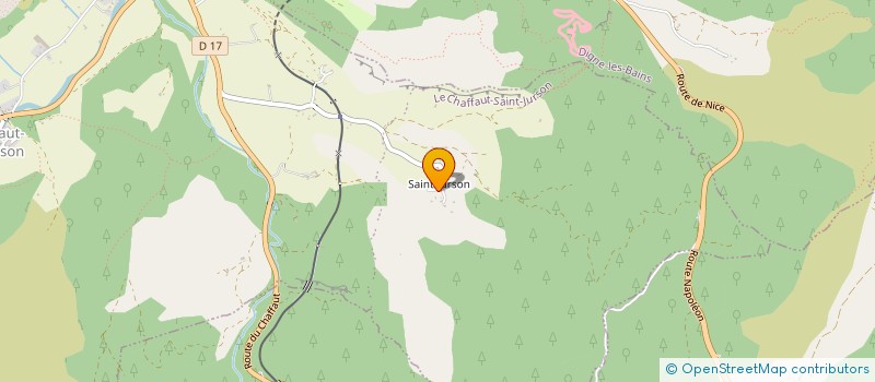 localisation de l'entreprise SCI BAZELLE  LE CHAFFAUT-SAINT-JURSON