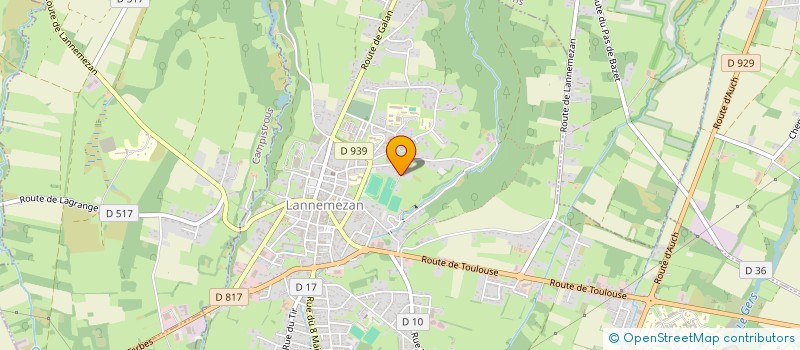 localisation de l'entreprise SCI BAZERQUE DORIAN  LANNEMEZAN