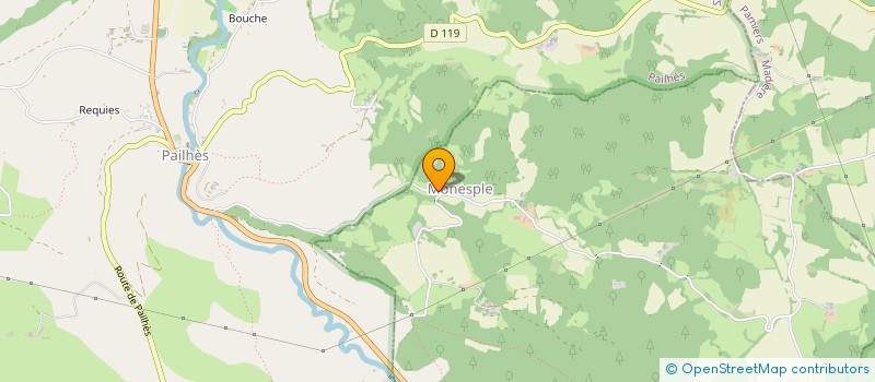 localisation de l'entreprise SCI BAZIEGE à LE FOSSAT