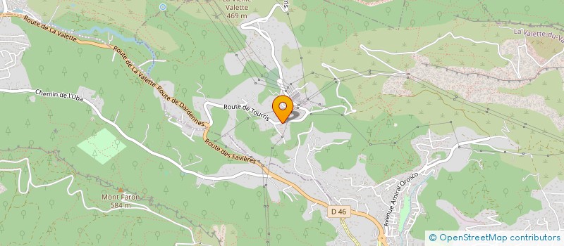 localisation de l'entreprise SCI BAZIN ZUKUNFT à LA VALETTE-DU-VAR