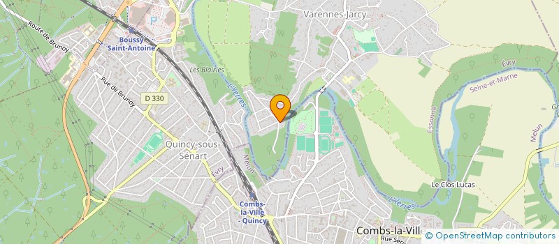 localisation de l'entreprise SCI BAZOGES  VARENNES-JARCY