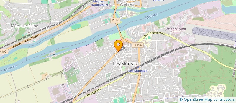 localisation de l'entreprise SCI BAZOUE à LES MUREAUX