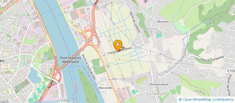 localisation de l'entreprise SCI BAZZIMMO  BOULIAC