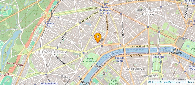 localisation de l'entreprise SCI BB  PARIS