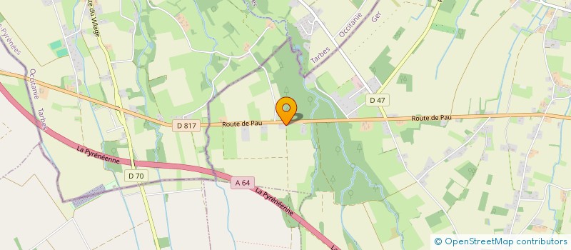 localisation de l'entreprise SCI BB  GER