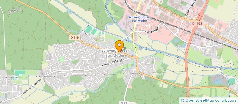 localisation de l'entreprise SCI BB  SCHWEIGHOUSE-SUR-MODER