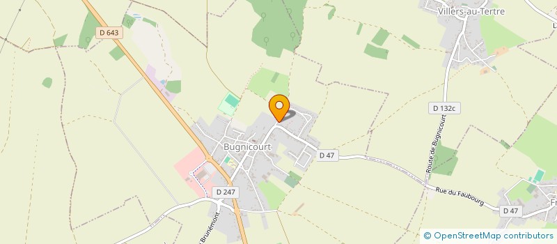 localisation de l'entreprise SCI BB-BRACQ  BUGNICOURT