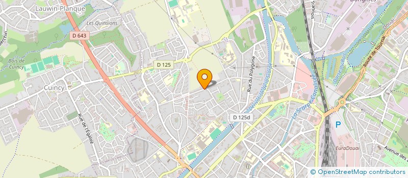 localisation de l'entreprise SCI BB HABITAT à DOUAI
